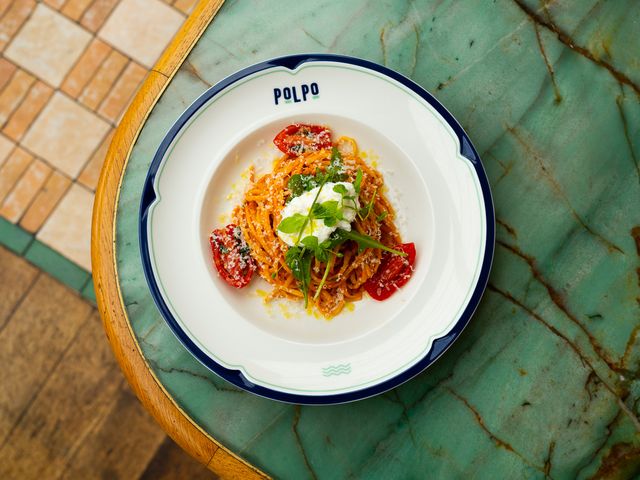 Polpo Brasserie & Plage Linguine Pomodoro